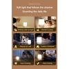 JOYBLISS Touch Night Lamp 3 Modes Dimming Bedroom Bedside Lamp USB Charging Night Light Ambient Light Soft Light Table Lamp for Kids Gift