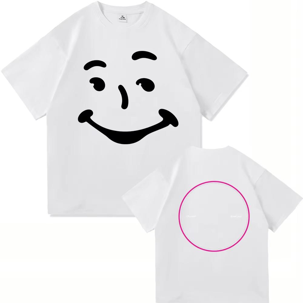 SteveLacy Oh Yeah Tour 2026 T Shirt Men Women Gothic High Street Oversized T-shirt Y2K Harajuku Punk Gothic Round T-shirt