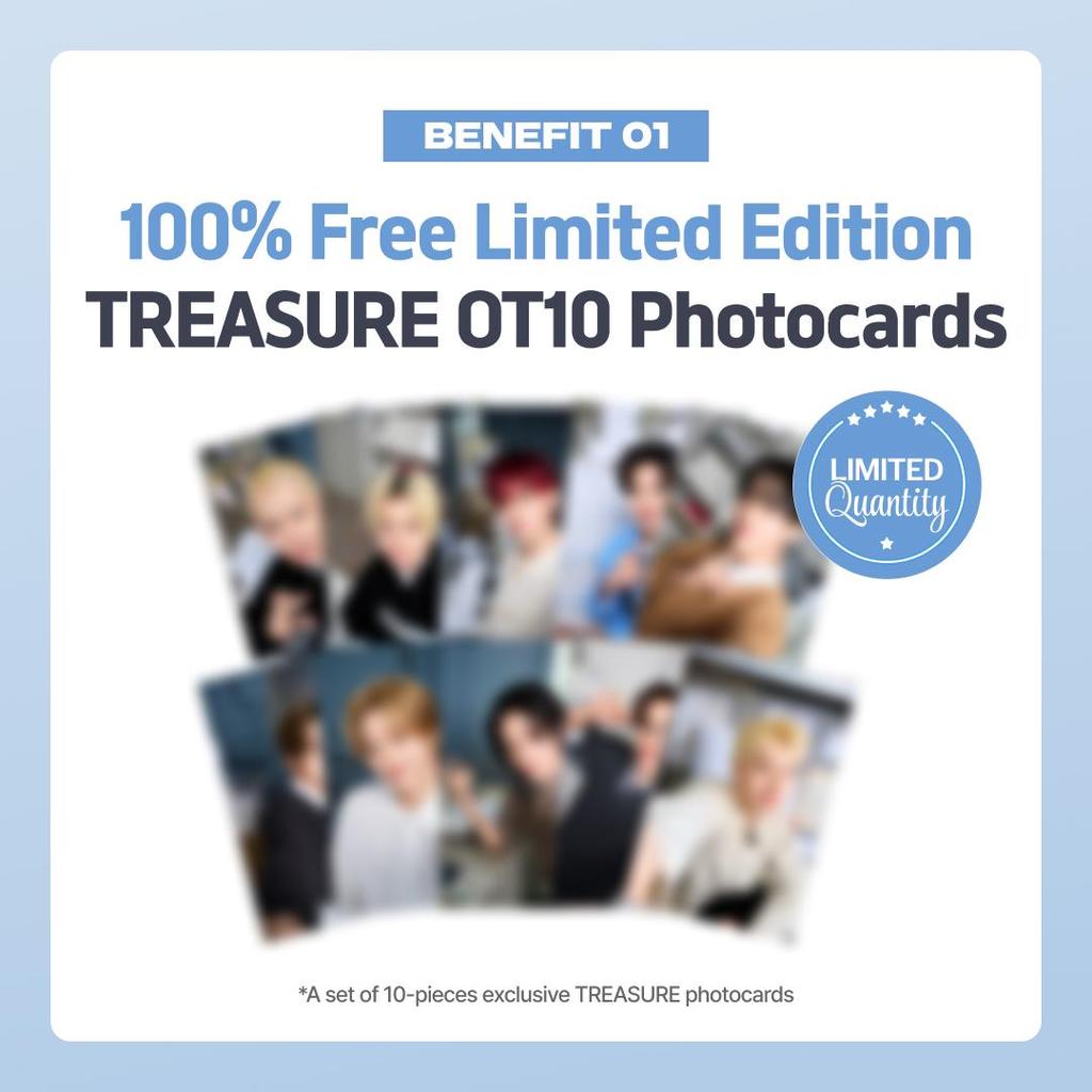 [TREASURE X MENOKIN] 30-Sec Bubble Mask Trio Set + OT10 Photocards & ID Photos (Limited Edition)