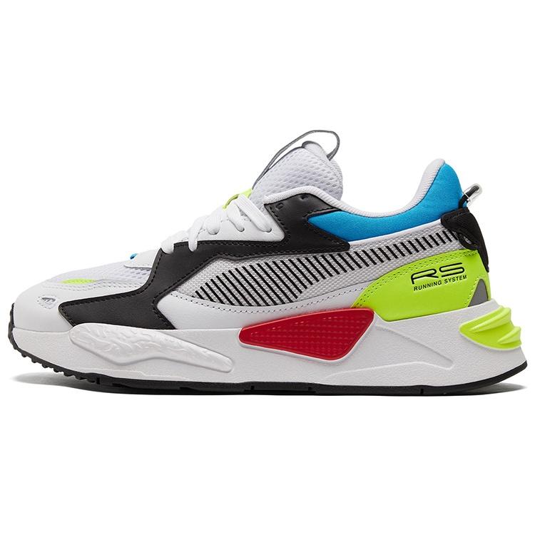 PUMA Unisex Rs-Z Core Sneakers White/Black/Yellow Men s 383590-01 EU 35.5