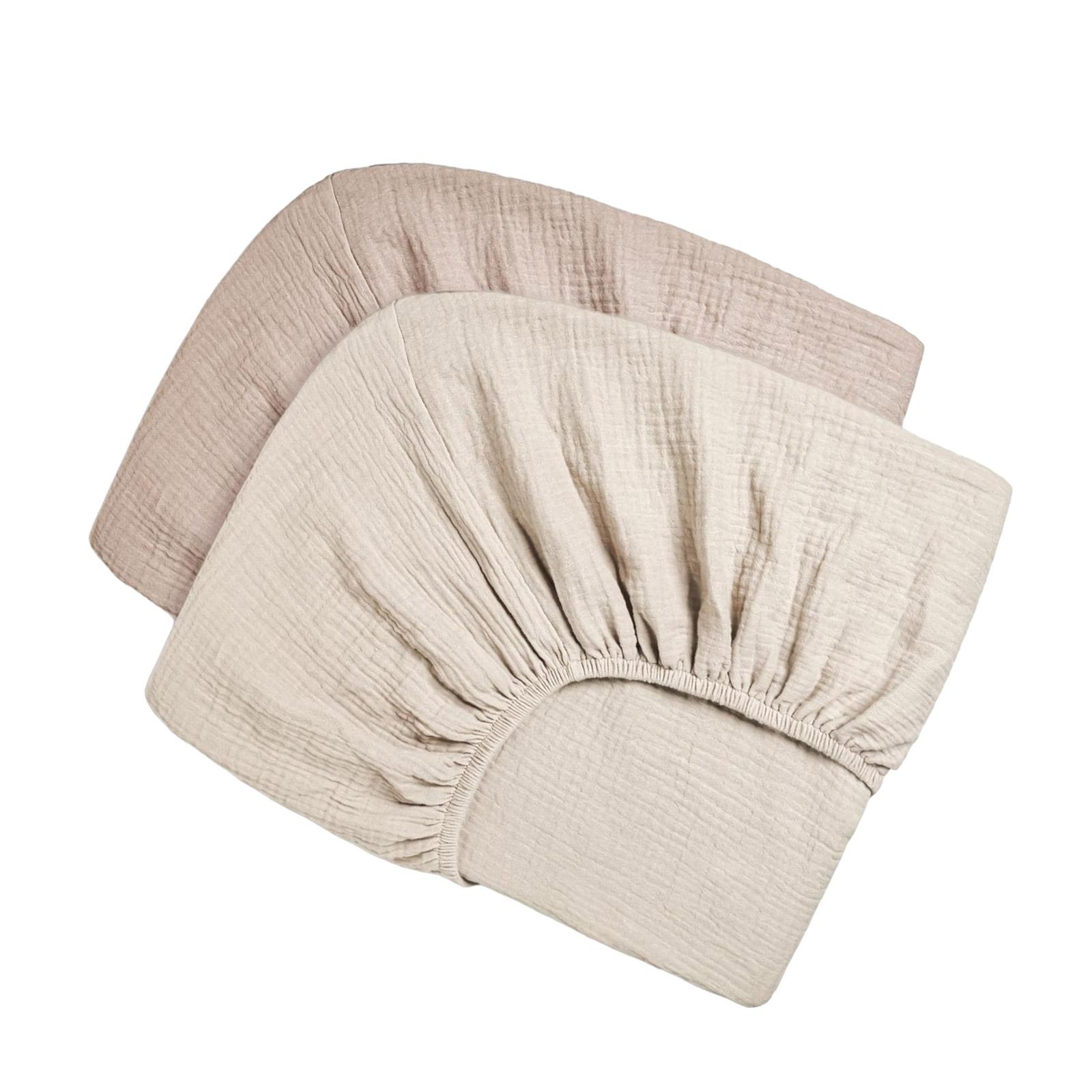 

2 шт. детская простыня на резинке двухслойная люлька защитный чехол детская комната необходима для стандартного матраса для кроватки C5