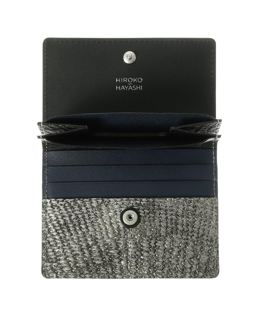 Hiroko Hayashi DAMASCO Slim Mini Wallet 70941813 Women's Pink Gold (005) 00 (FREE)