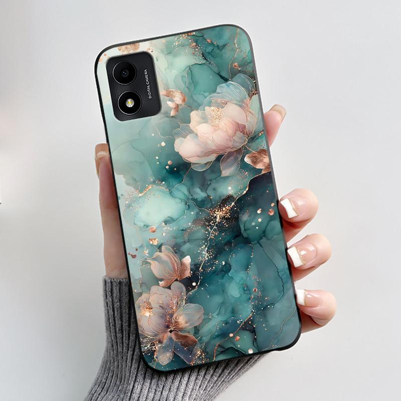 Casing For TCL 305i 5164D Phone Case Aesthetic Luxury Cute Cool Boys Girls Soft silicone Protective Back Cover Black TPU Shell