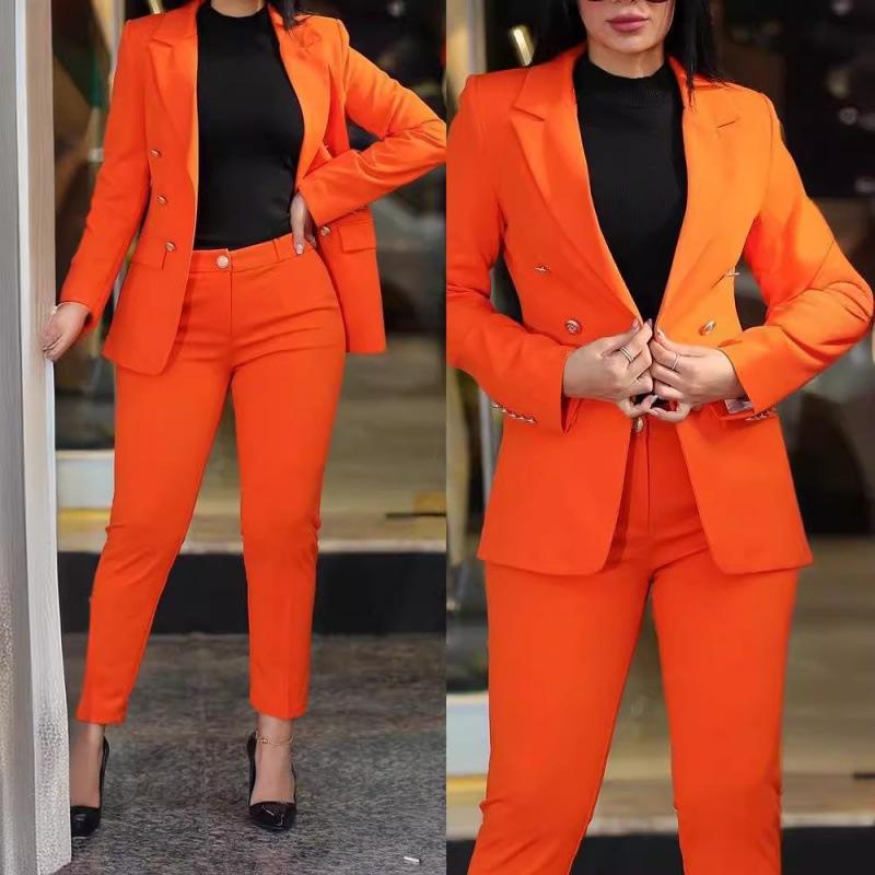 2024 Amazon Wish Casual Fashion Professional Wear Women's Suit Suit