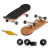 LIKENNY Finger Mini Dekompression Fantasie Geschenk Skateboard, Fingerboard, Tragbar, Spielzeug, Entwicklung, (Schwarze Räder)