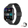 gtS4 Smart Watch Bracelet - Large Screen, Sports Bluetooth Watch with Heart Rate Monitor
