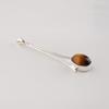 Yellow Tiger's Eye Gemstone 925 Sterling Silver Handmade Jewelry Designer Long Pendant 1.79" For Her PP-69-30