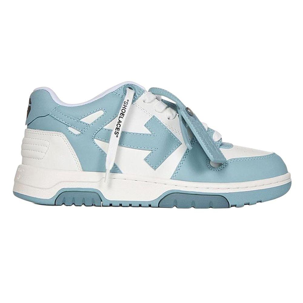 (WMNS) Off-White Out Of Office Low-Top Sneaker 'Teal White' Women's OWIA259S23LEA0014901