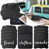 10PCS New Plastic Price Boards Mini Black Price Tags Signage Multifunctional Table Chalkboard Shop Store