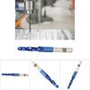 High Speed Steel Plated Blue 6.35mm Hex Shank Tap Drill Bit HSS Compound Tap (M6)