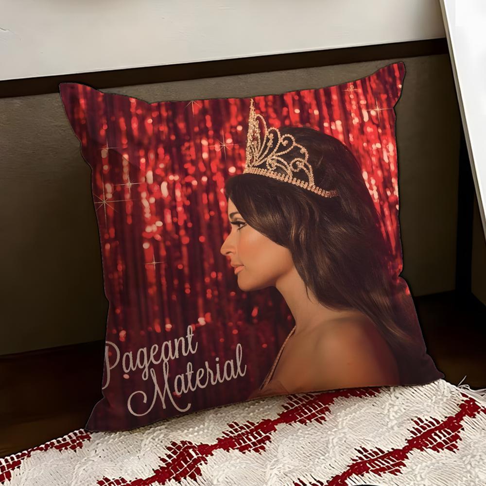 KKacey Musgraves Singer Cushion Cover Reversible Soft Durable Pillow Cover Home Car MultiScene Use for Daily Comfort