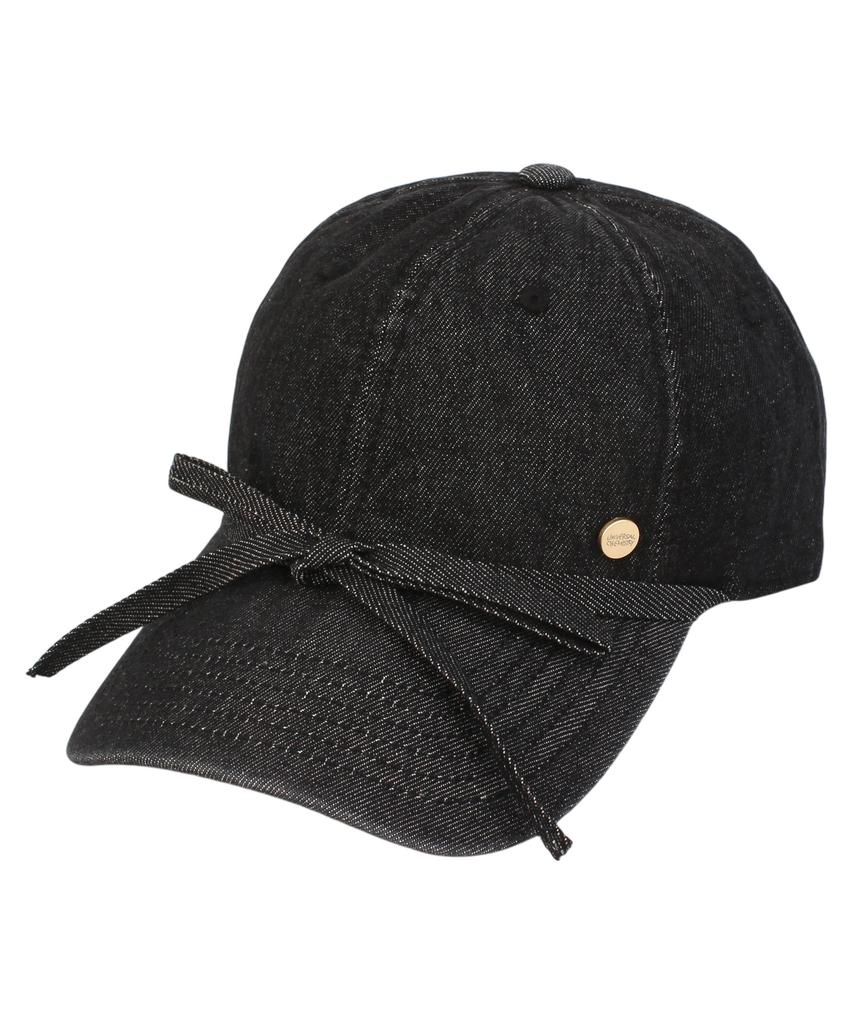 Yunibeosyeolkemiseuteuli Musubi Black Denim Ballcap