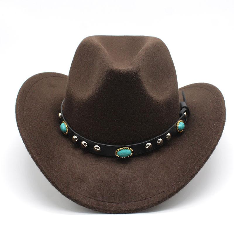 Classic Cowboy Fedora Hat For Men Women With Sun Protection And Breathability