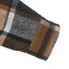 Versatile Retro Plaid Cardigan: Warm Brushed Lapel Jacket for Autumn & Winter