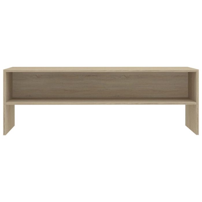 VidaXL TV Stand Sonoma Oak 120 X 40 X 40 Cm Particleboard