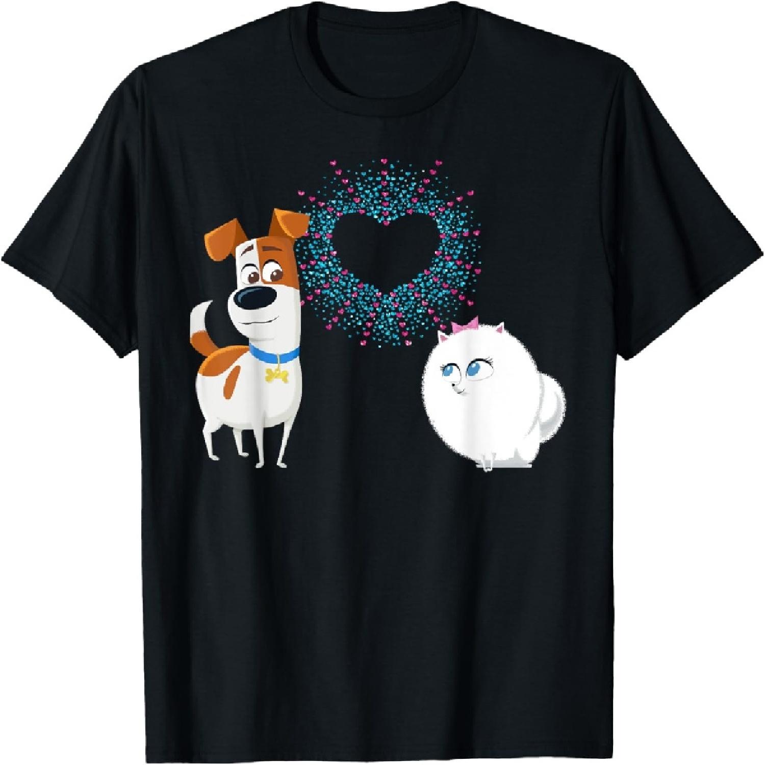 Secret life of Pets 2 - Gidget and Max Puppy Love T-Shirt XXXXXL разноцветный