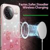 KADEM For Xiaomi Civi 5 Pro 5G Case Flower TPU Flexible Gradient Phone Cover