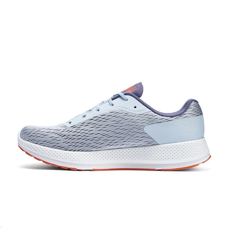 Skechers Comfortable Shock Absorbing Durable Low Top Running Shoes Men sneakers Gray Orange 246050-GYOR 41