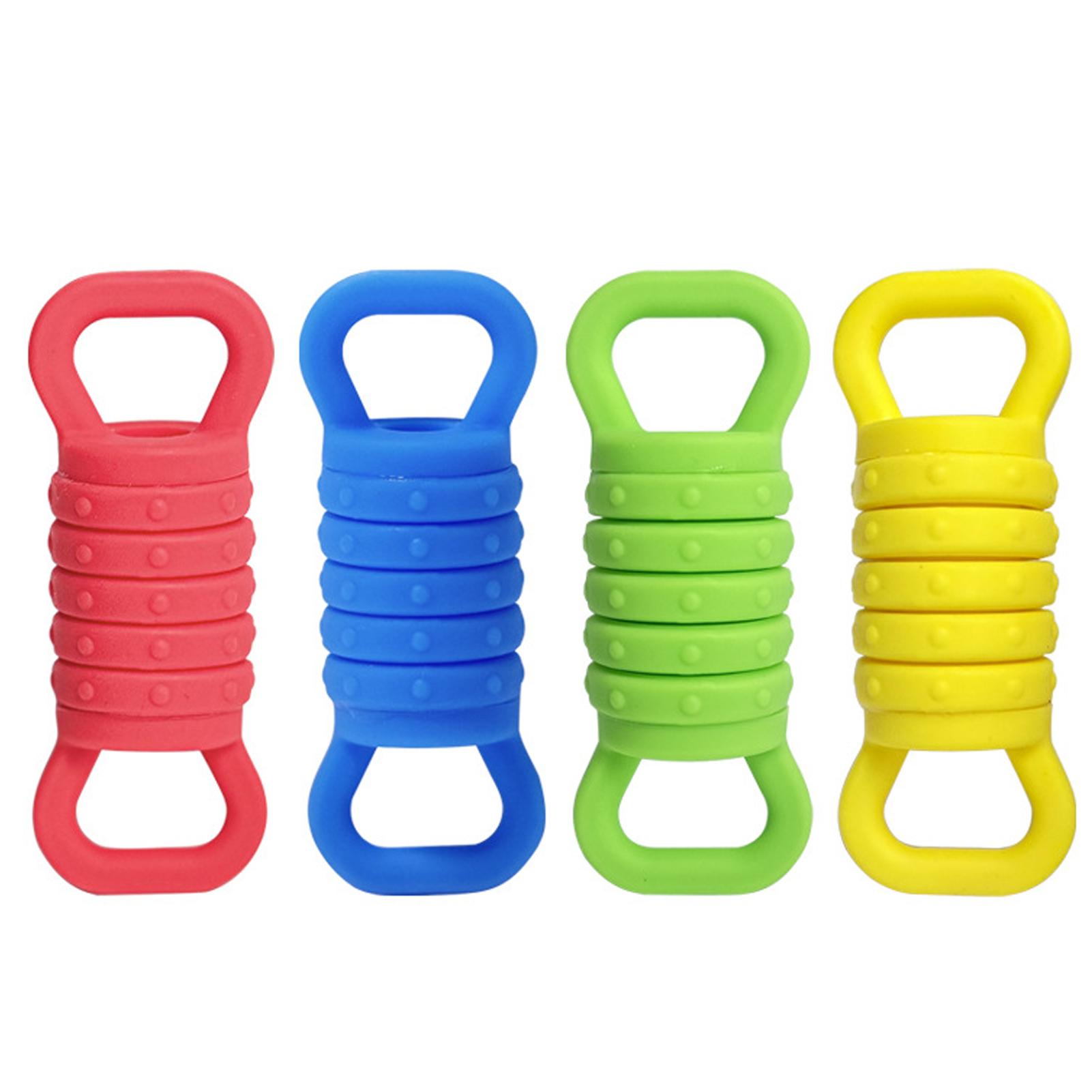 

4Pcs Silica Gel Stretchable Finger Portable Relieve Pressure and Reduce Stress To Dual Suitable for Adults and