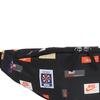 Nike Heritage Hip Pack Fashion Print Polyester Crossbody Chest Bag Unisex bags Black CQ6300-010
