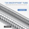 Custom Length High Quality Ultra-Flexible Replacement Metal Stainless Steel Shower Hose With0.5M 1M 1.2M 1.5M 1.8M 2M 3M Hose
