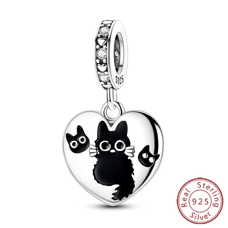 New Original Charms Beads Copper Whale Cross Butterfly Medusa Charm Fit Bracelet Bangle Pendent Woman Jewelry Gift