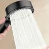 1pc 5-Mode High-Pressure Water-Saving Shower Head, Including Rain And Massage Modes, Universal Bathroom Shower Head for Easy Installation