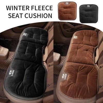Car Velvet Cushion Anti Slip Pad Backrest Seat Cover Auto Interior Accessories For Lada Xray Granta Priora Sedan Sport Kalina