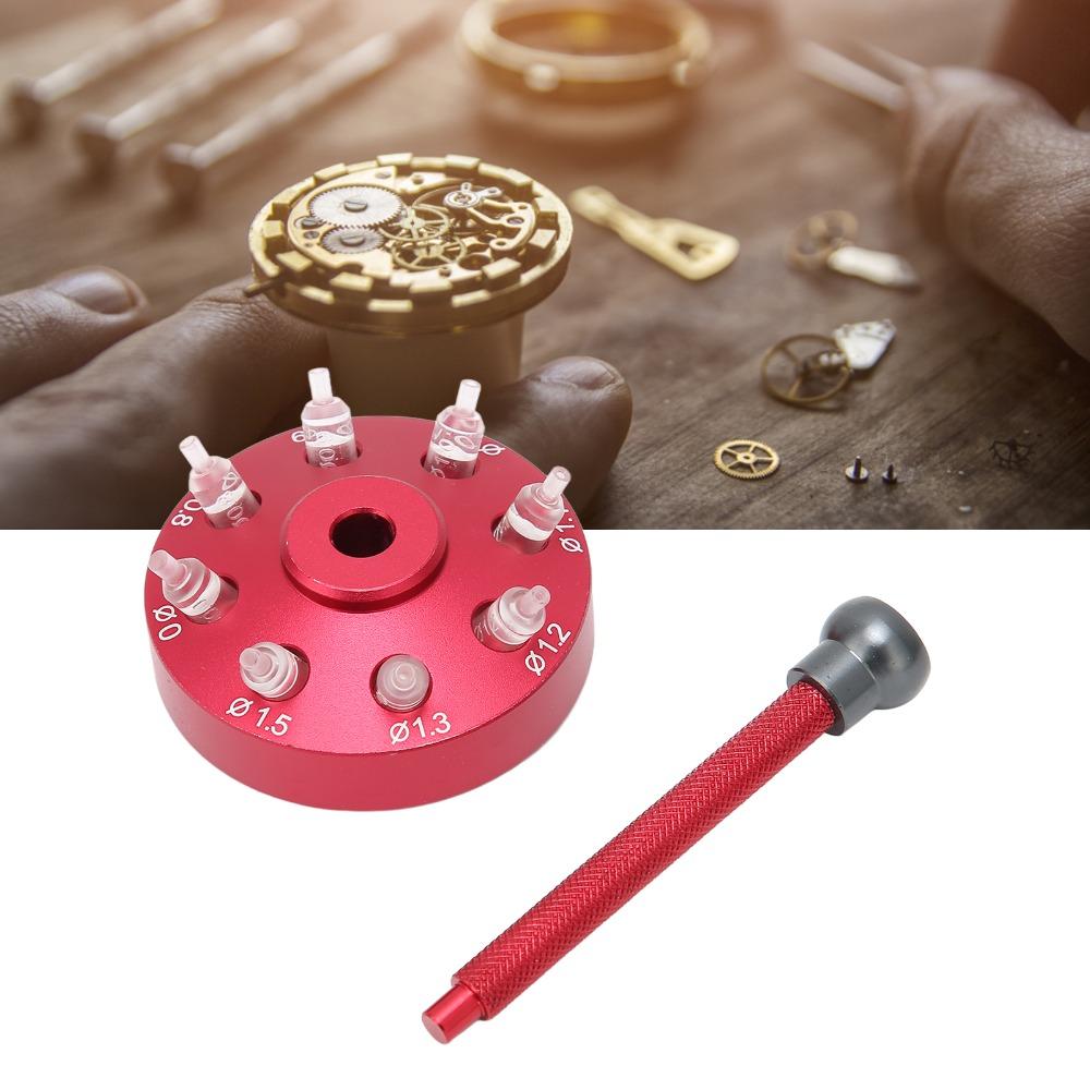 8Pcs Setting Head Watch Hands Presser Watch Hands Fitting Tool  Watch Repair Shop