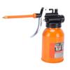 Hand Pump Oiler Can with Straight Spout High Pressure Lubrication Oil Bottle for Home Industrial Use Auto Motorcycle