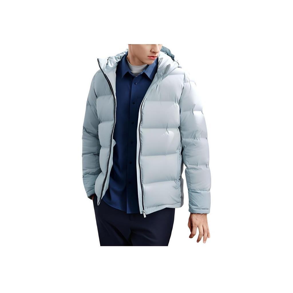 New FILA Down Jacket Men's Gel Gray F11M242908F-GY
