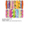 Hawaiian Leis Bulk Colorful Faux Flower Necklace Leis Tropical Theme Party Favors for Adults Hawaii Summer Beach Luau Party Birthday Party Supplies