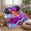 Fantasy Garden Journey Theme blanket Lightweight Warm Flannel Blanket Decorative Throw Blanket for Home Decoration