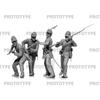 ICM 1/35 American Civil War Union Infantry 2 Plastic Model Kit 35023, Molded In Color