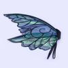 2025 Girl Butterfly Wing Colorful Adult Children Fairies Wing Costume Halloween Decoration Halloween Party Supplies