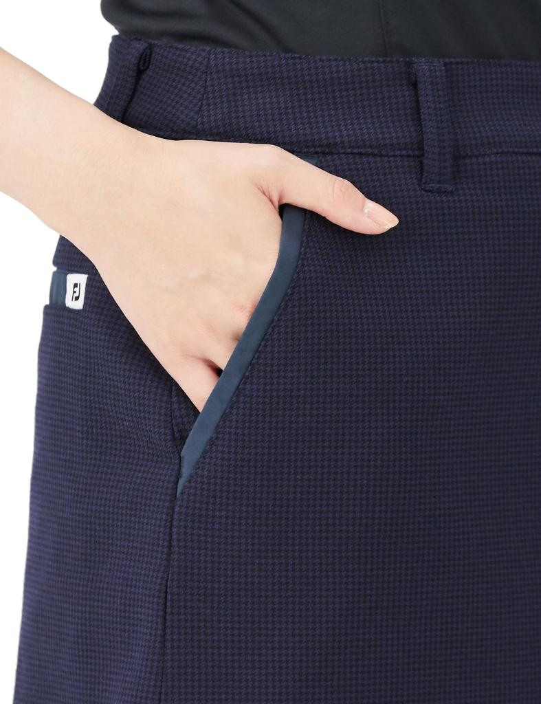 FootJoy Houndstooth Brushed Skirt