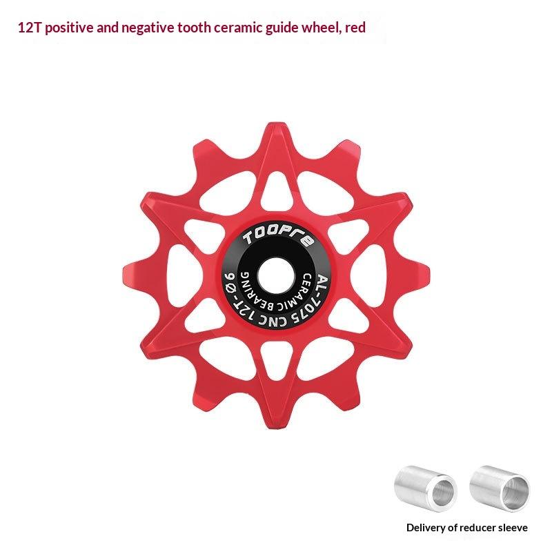 Experience Smooth Riding with 10 12 14 16T Aluminum Bicycle Derailleur Jockey Wheels Ceramic Bearings