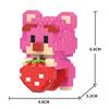 Cartoon Building Blocks, Animal Dolls, Educational Assembling Toys, Ornaments, Small Particles, Children's Birthday Gifts