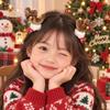 2pcs/set with Bow Christmas Hair Accessory Pom-pom Plush Hair Clips Christmas
