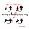 360-Piece Snap-In Fastener Set for Volkswagen, BMW, Toyota, Honda Car Bumpers and Trim Panels.