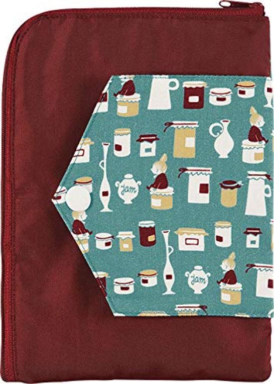 

Miyamoto Сделано в Японии Плоский мини-кошелек с маской Moomin x x Чехол, Джем, Синий, 15.5 21.5 0.5см