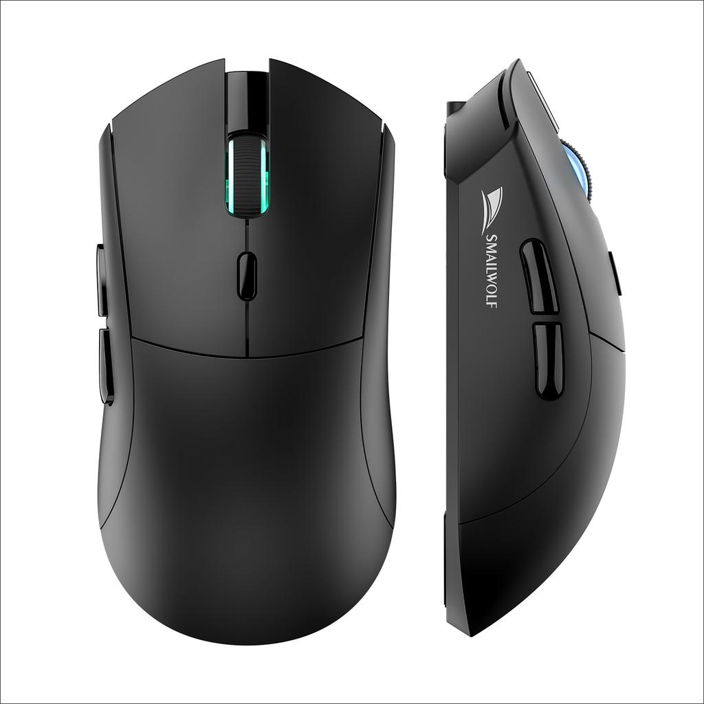 SMAILWOLF RS7 Bluetooth kabellose Gaming-Maus Drei-Modus PAW3311 Makro-Definition Maus Laptop Gaming Büro
