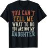 Lustiges Vatertags-Papa-Geschenk von Tochter Papa T-Shirt