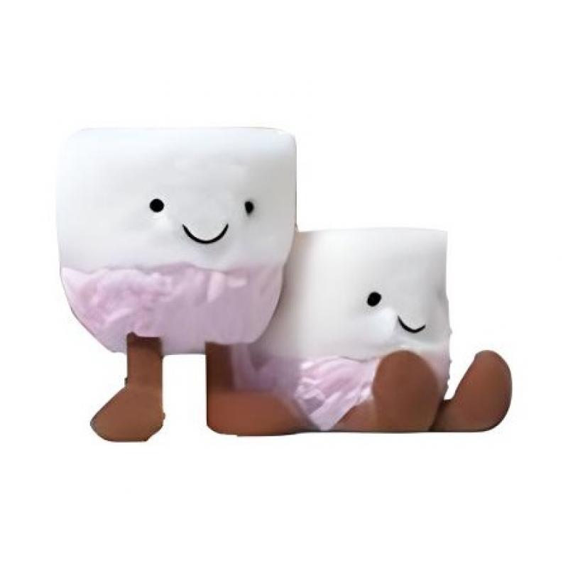 

JELLYCAT Fun Items Series Goo Goo & Lulu Tea Cup Shanghai Limited Doll Plush Doll Small Height Box Not Included