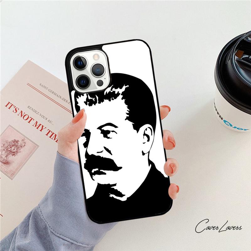 Stalin Soviet Phone Case For Apple iPhone 17 Air Pro Max Plus Coque For iPhone 17 Air 14 15 16 13 12 Max Cover