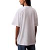 Calvin Klein Casual Comfortable Round Neck Loose Short Sleeve T-Shirt Women Tops Bright-White 47B827G-110