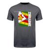 ITS IN MY DNA Simbabwe T-Shirts Grafik Baumwolle Streetwear Kurzarm Geburtstag Simbabwische Flagge Afrika Geschenk T-Shirt Unisex HJ046