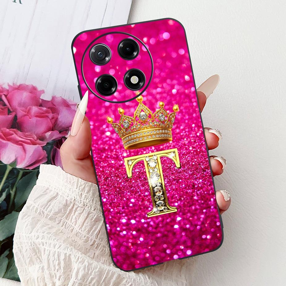 For Tecno Camon 30S Case Camon30 Pro CL8 New Crown Letters Cover Soft Silicone Case For Tecno Camon 30 Premier Camon30 5G Fundas