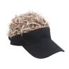 Men Lady Golf Cap Baseball Cap Outdoor Sports Fake Flair Hair Sun Visor Hat