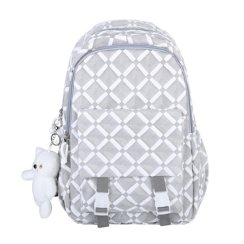 Schoolbag schoolbag for girls and college students Original niche design backpack 1011 New junior high school student versatile backpack